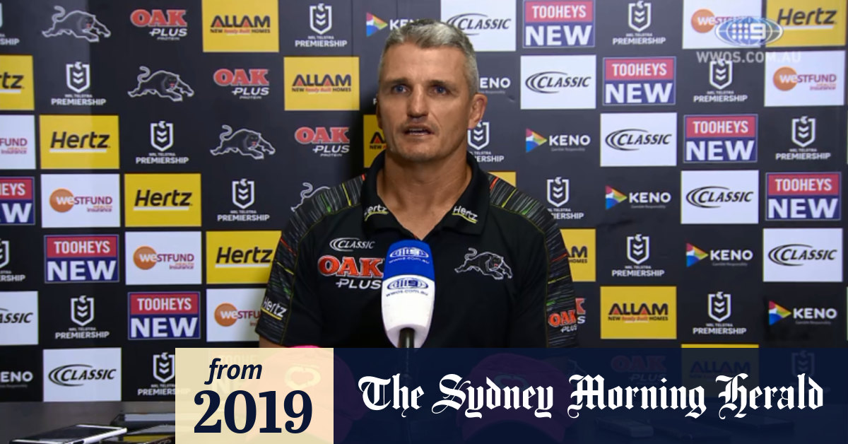 Video NRL Press Conference Ivan Cleary Round 4